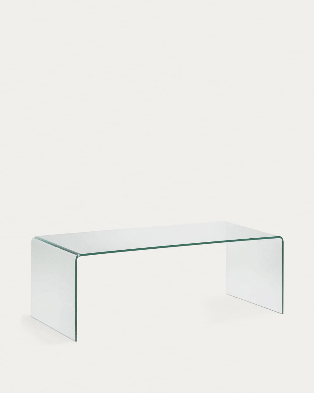Table basse Burano en verre 110 x 50 cm