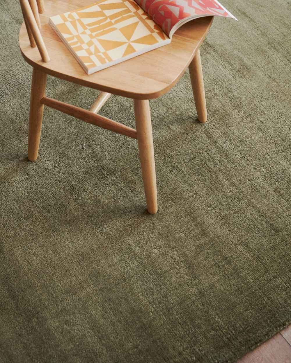 Tapis Empuries vert 160 x 230 cm - view 4