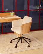 Tapis  Marely en laine beige 160 x 230 cm - view 2