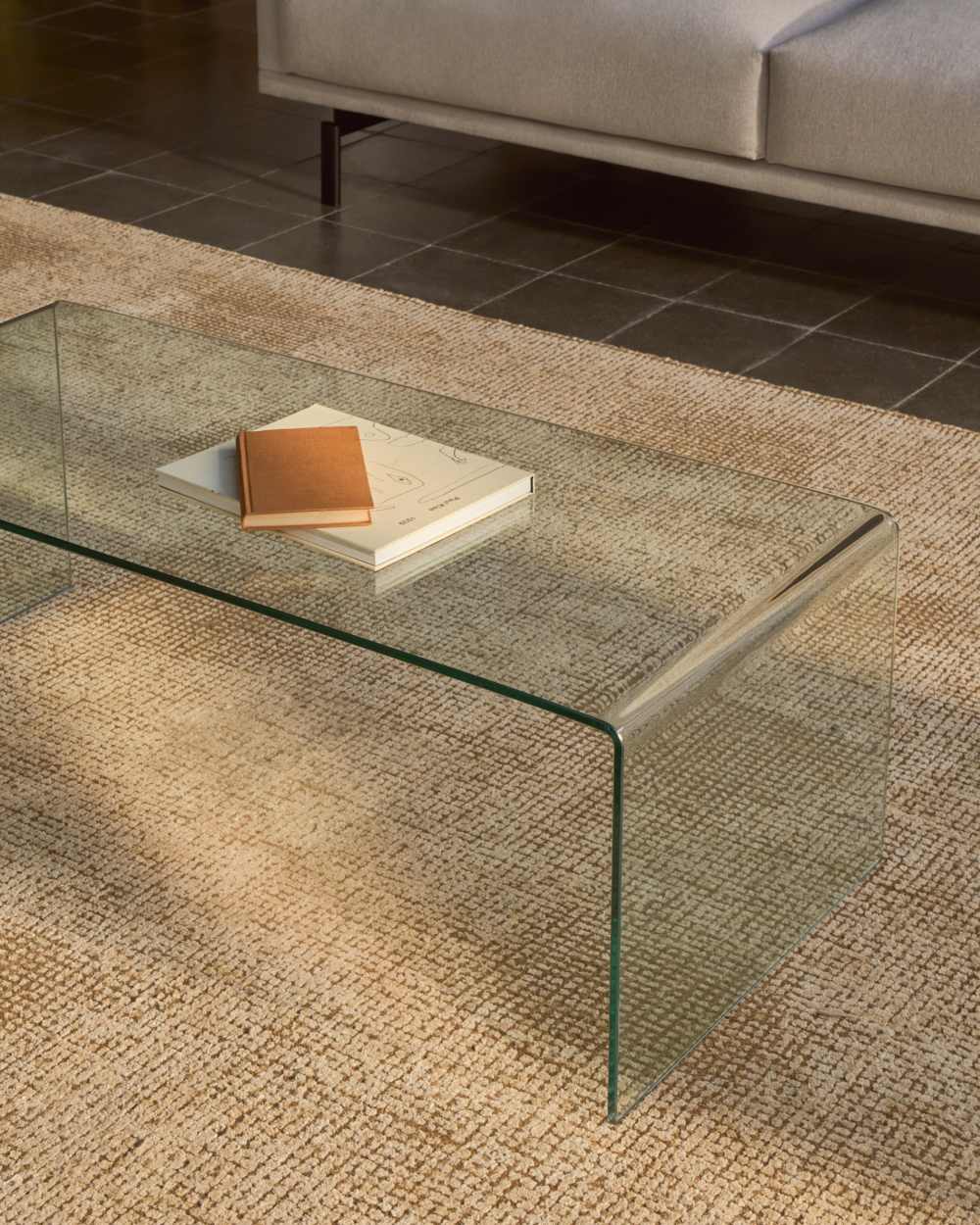 Table basse Burano en verre 110 x 50 cm - view 2