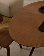 Table Naanim en placage de noyer 180 x 110 cm - view 4