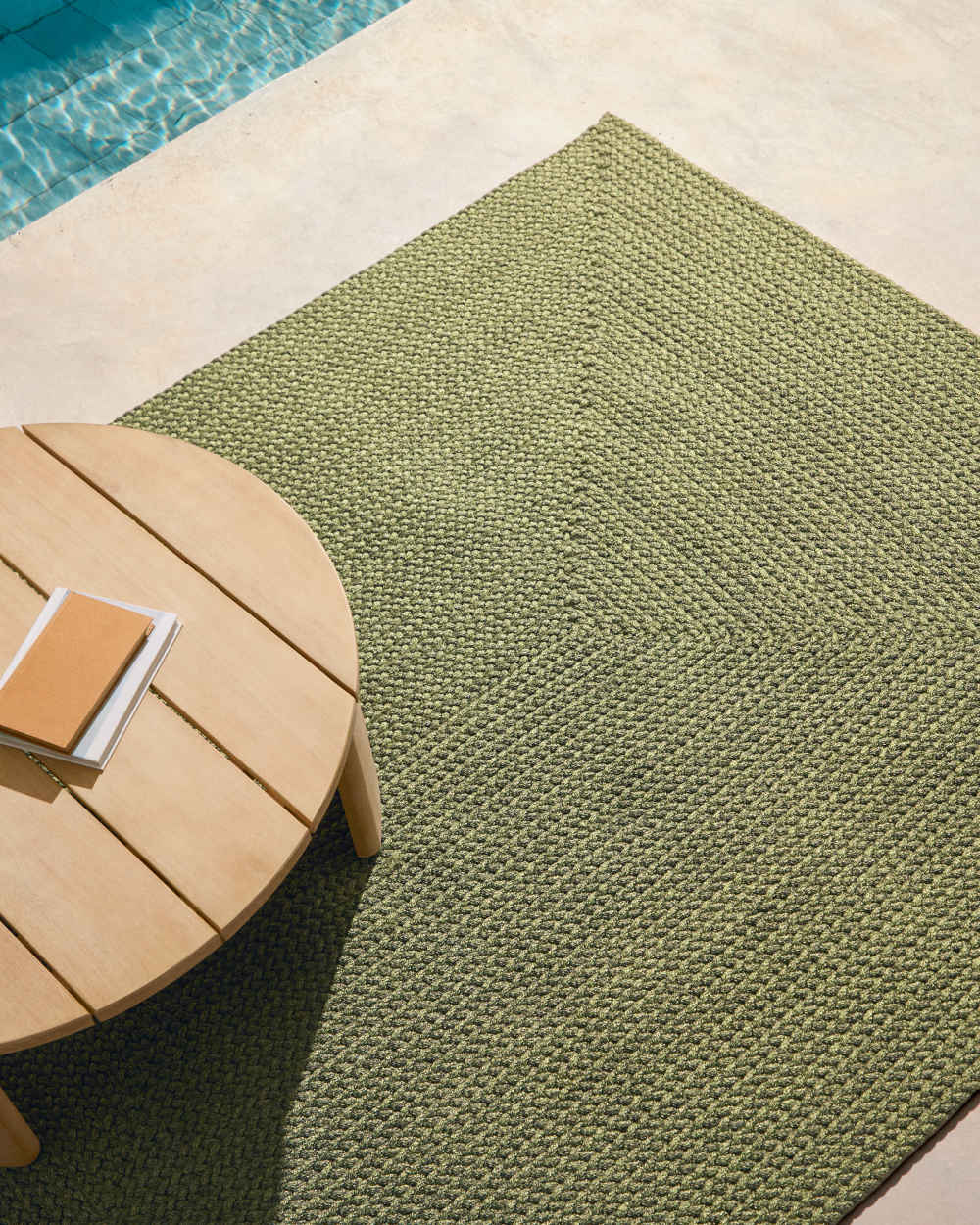 Tapis Despas en fibres synthétiques vert 160 x 230 cm - view 2