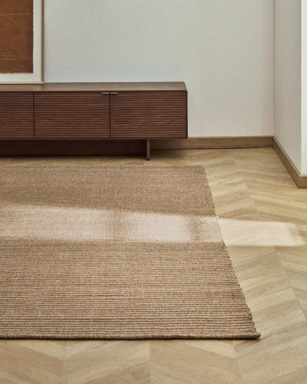 Tapis Ardelia en fibres synthétiques beige 200 x 300 cm - view 2