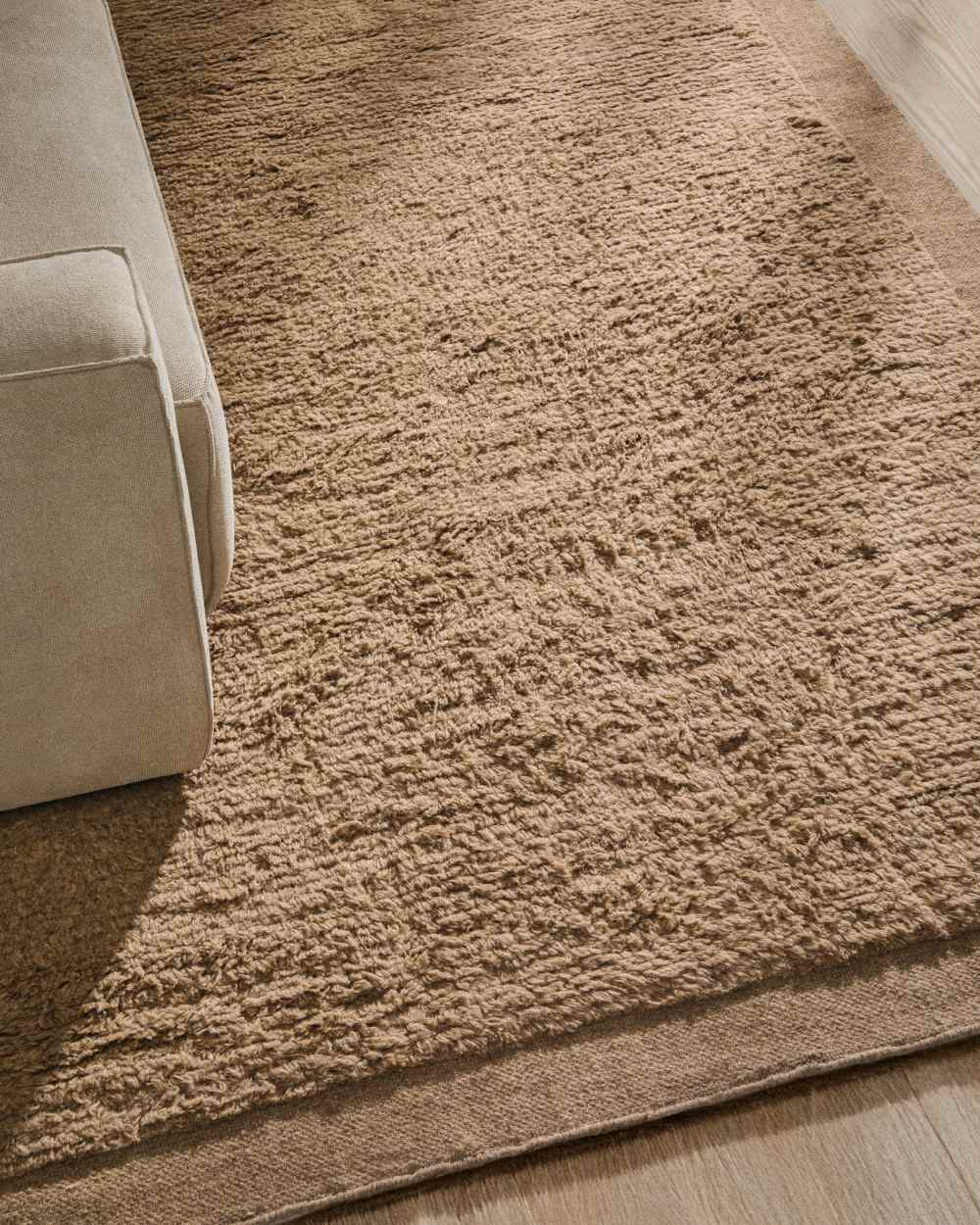 Tapis Marely en laine beige 300 x 200 cm - view 4
