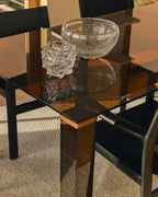 Centre de table Vorma en verre transparent Ø 17,5 cm - view 4