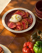 Assiette Doren en céramique grenat - view 2