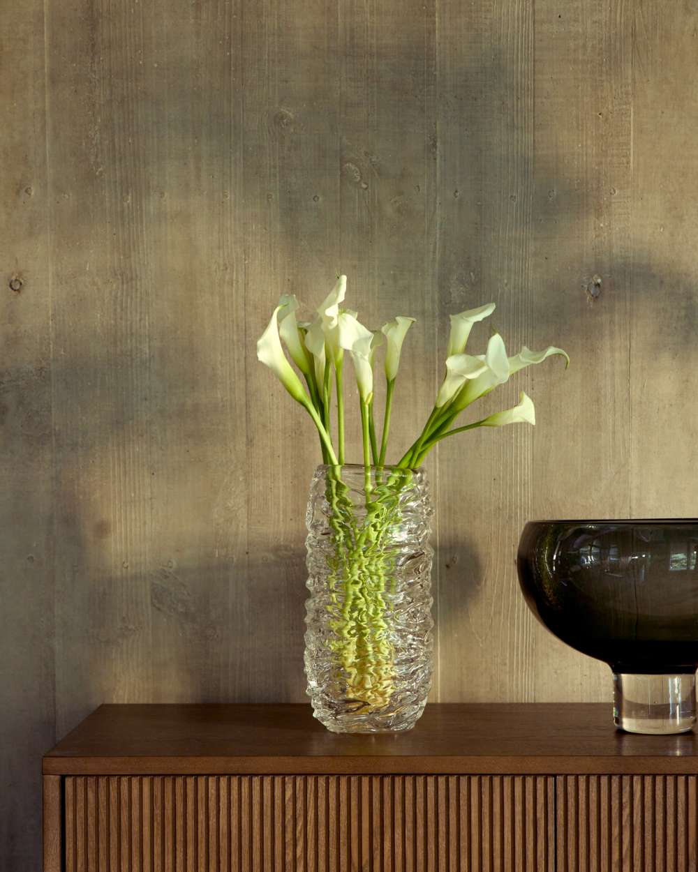 Vase Vorma en verre transparent 29,5 cm - view 2