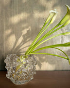 Centre de table Vorma en verre transparent Ø 17,5 cm - view 2