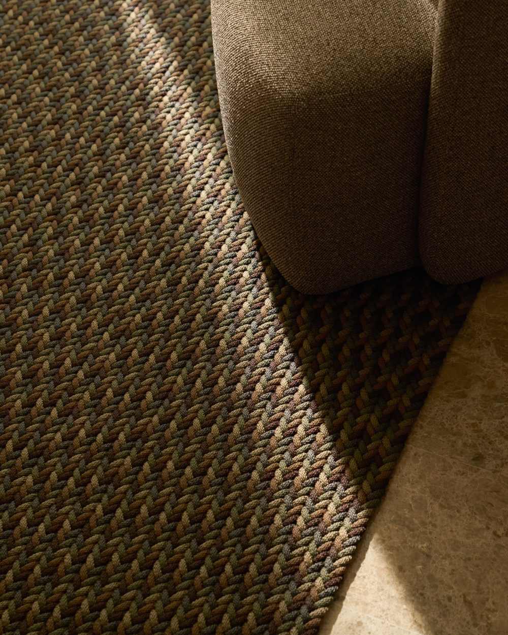 Tapis Despas en fibres synthétiques multicolore 200 x 300 cm - view 2