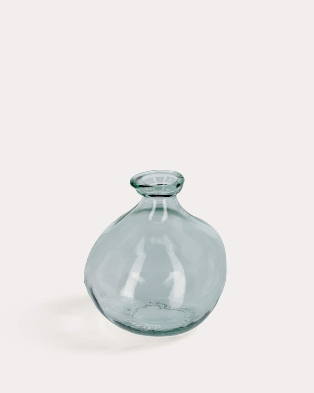 Vase Brenna transparent petit format en verre 100% recyclé