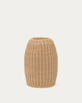 Vase en rotin Zilna 40 cm