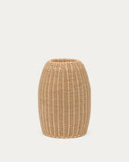 Vase en rotin Zilna 40 cm