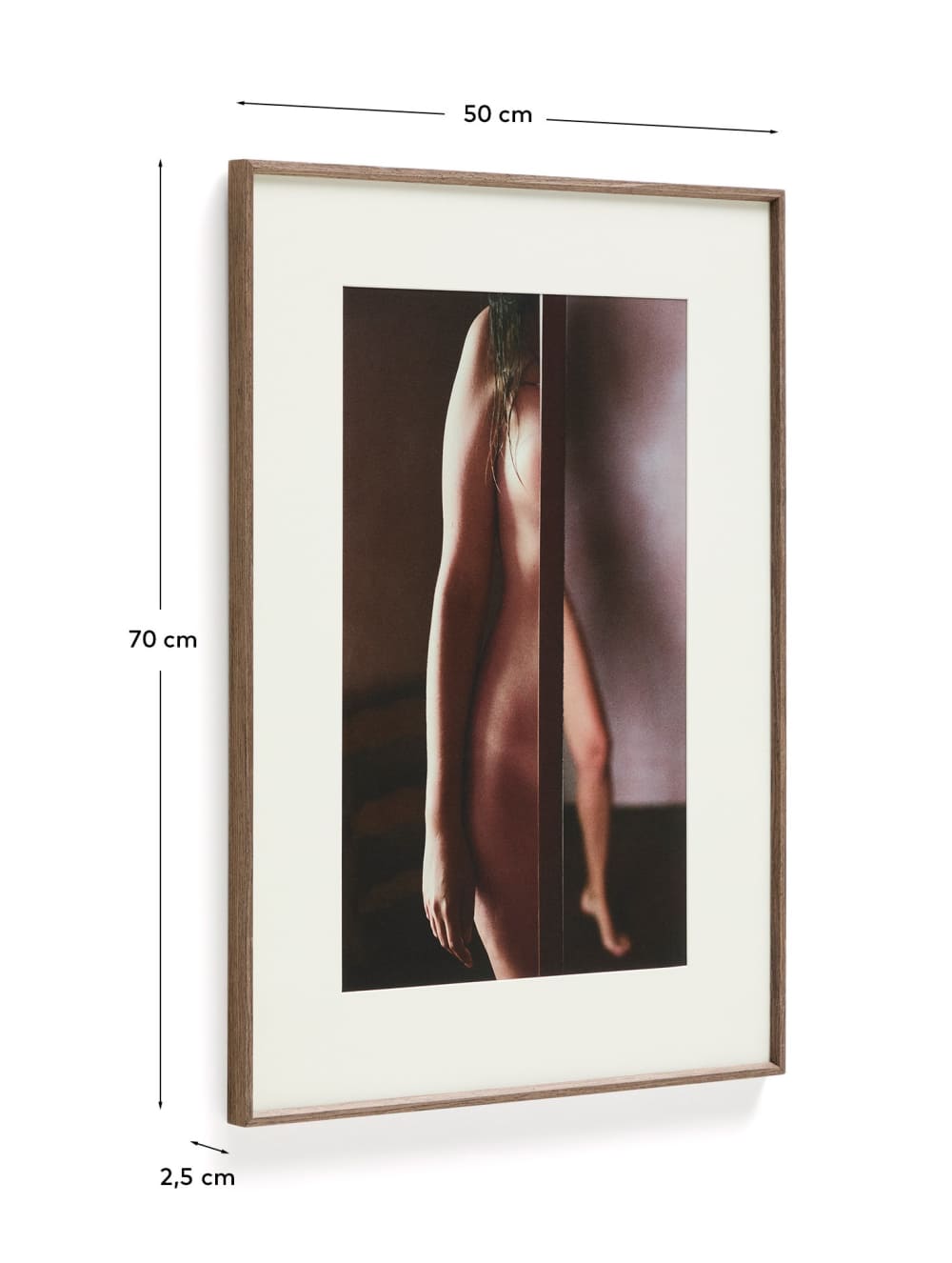 Tableau Zavira photographie d’un corps de femme 50 x 70 cm - view 6