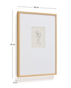 Tableau Lirena illustration botanique 50 x 70 cm - view 6