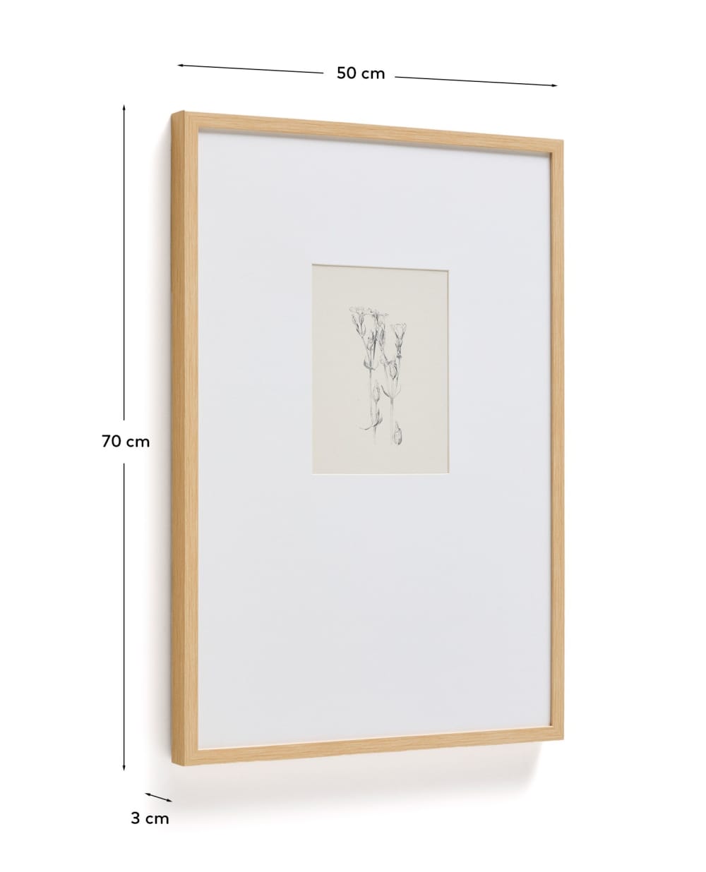 Tableau Lirena illustration botanique 50 x 70 cm - view 6