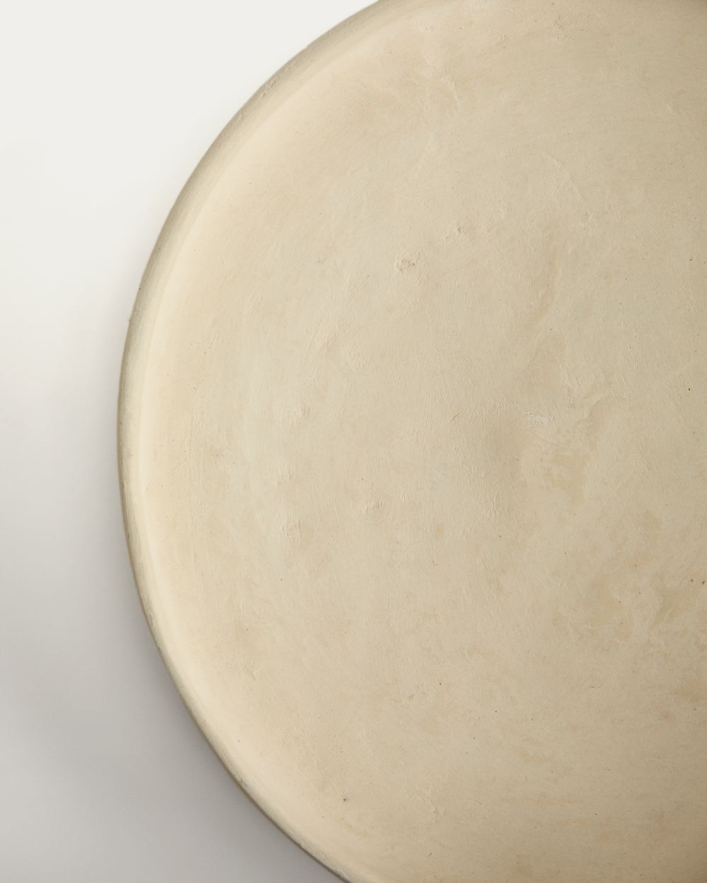 Centre de table Mireni en papier mâché beige Ø 29 cm - view 3