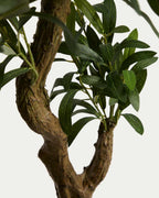 Arbre artificiel Olivo avec cache-pot blanc 250 cm - view 2
