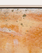 Tableau abstrait Selnar jaune 182 x 47 cm - view 4