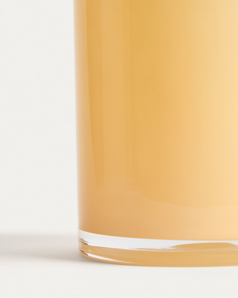Vase Endasi en verre jaune 31 cm - view 5