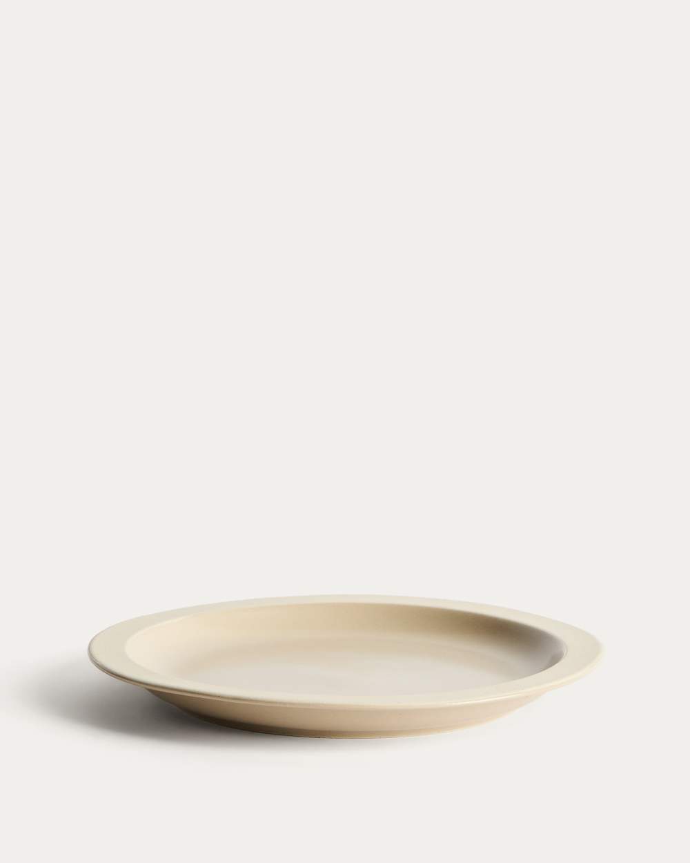 Assiette Doren en céramique beige - view 4