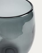 Centre de table Sirau en verre gris Ø 24 cm - view 3