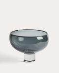 Centre de table Sirau en verre gris Ø 29,8 cm