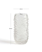 Vase Vorma en verre transparent 29,5 cm - view 6