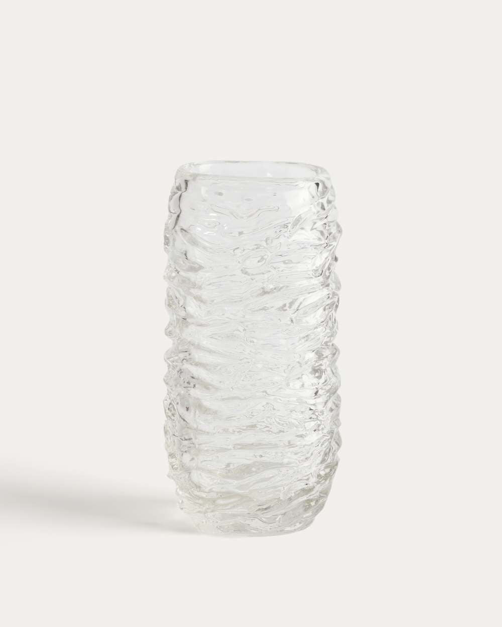 Vase Vorma en verre transparent 29,5 cm