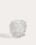 Centre de table Vorma en verre transparent Ø 17,5 cm
