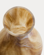 Vase Nerola en verre dans des tons marron 46 cm - view 4