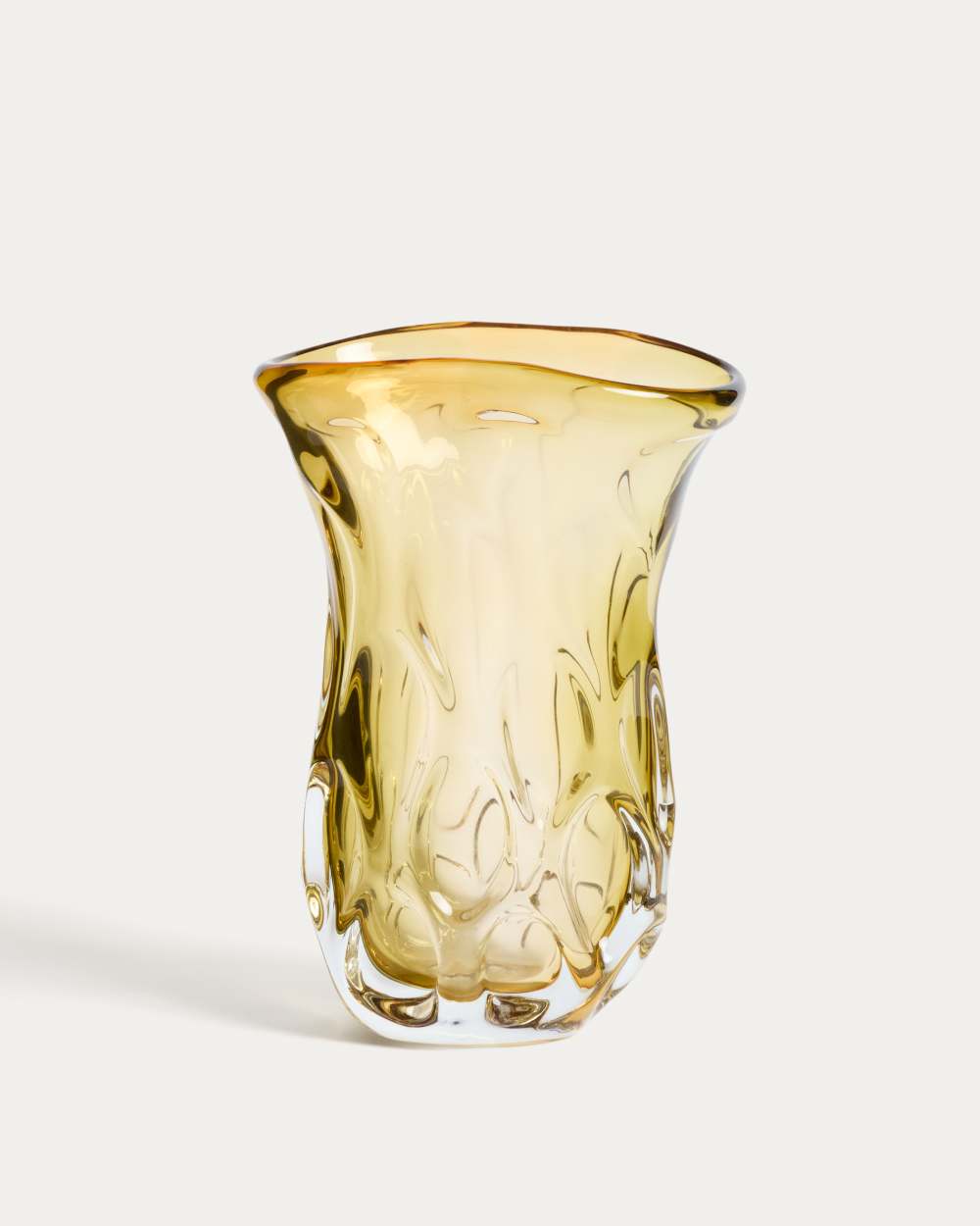 Vase Nilea en céramique beige 44 cm - view 6