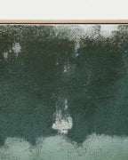 Tableau abstrait Selnar vert 202 x 122 cm - view 4