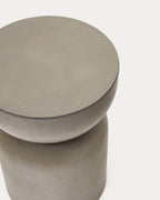 Table d'appoint ronde Garbet en ciment Ø 32 cm - view 3
