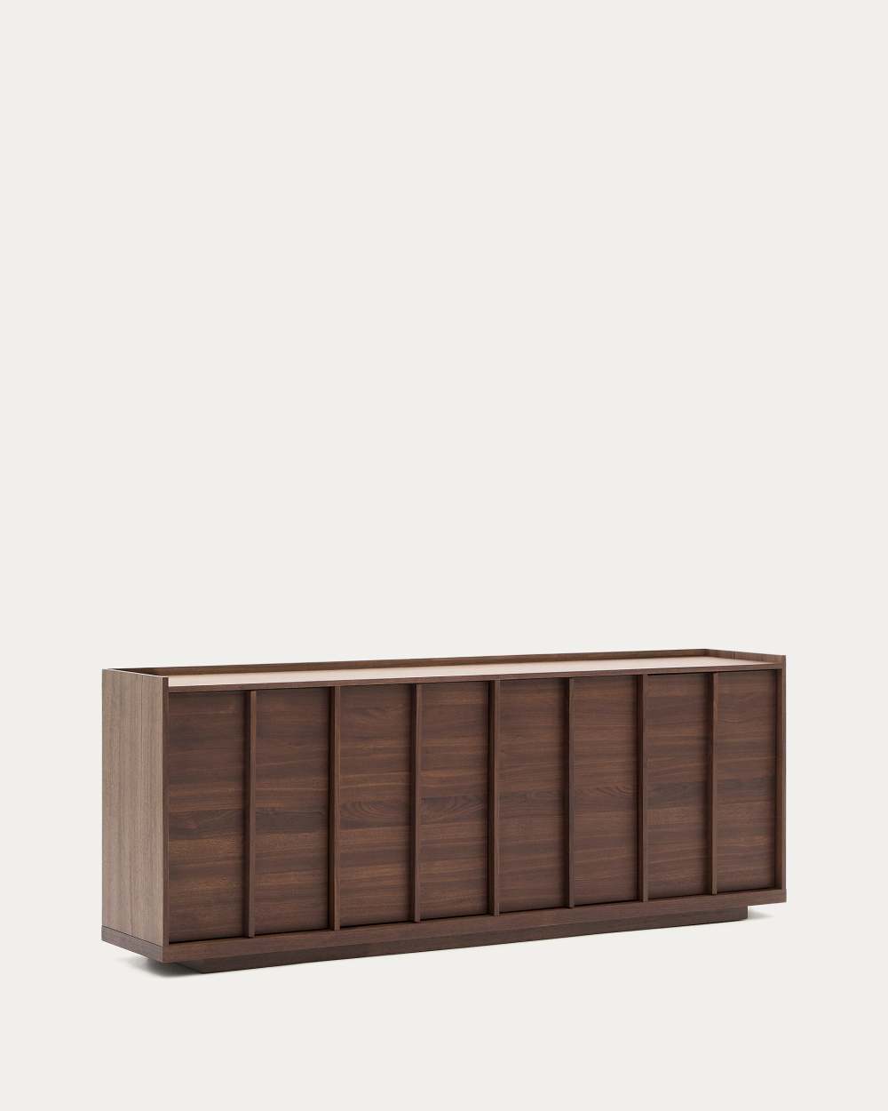 Buffet Onix en placage de noyer finition foncée 200 x 80 cm FSC Mix Credit - view 5