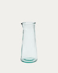 Pichet Izai en verre recyclé transparent