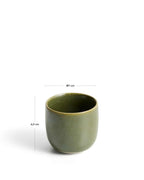 Tasse Uilo en céramique verte - view 6
