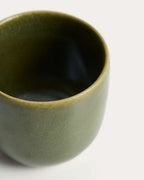 Tasse Uilo en céramique verte - view 3
