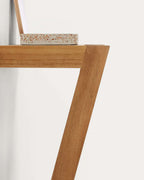 Porte-serviettes mural Kuveni en bois de teck 40 x 63 cm - view 3