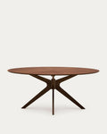 Table Naanim en placage de noyer 180 x 110 cm