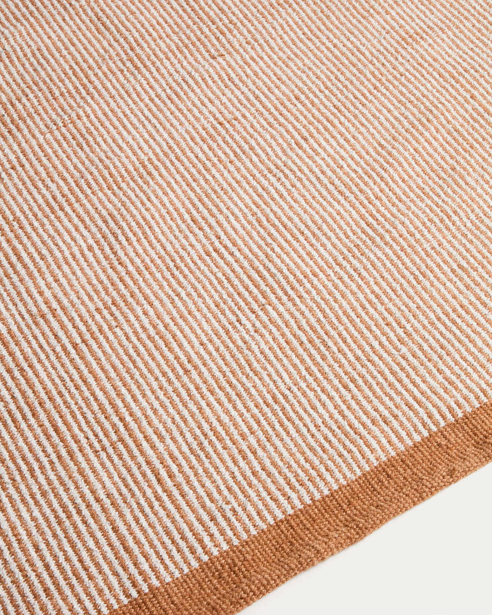 Tapis Tinei 100 % PET rayures orange 200 x 300 cm - view 2