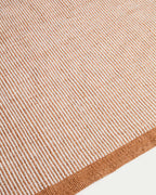 Tapis Tinei 100 % PET rayures orange 200 x 300 cm - view 2