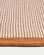 Tapis Tinei 100 % PET rayures orange 200 x 300 cm - view 3