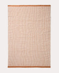 Tapis Tinei 100 % PET rayures orange 200 x 300 cm