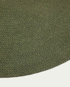 Tapis Despas en fibres synthétiques vert Ø150 cm - view 3