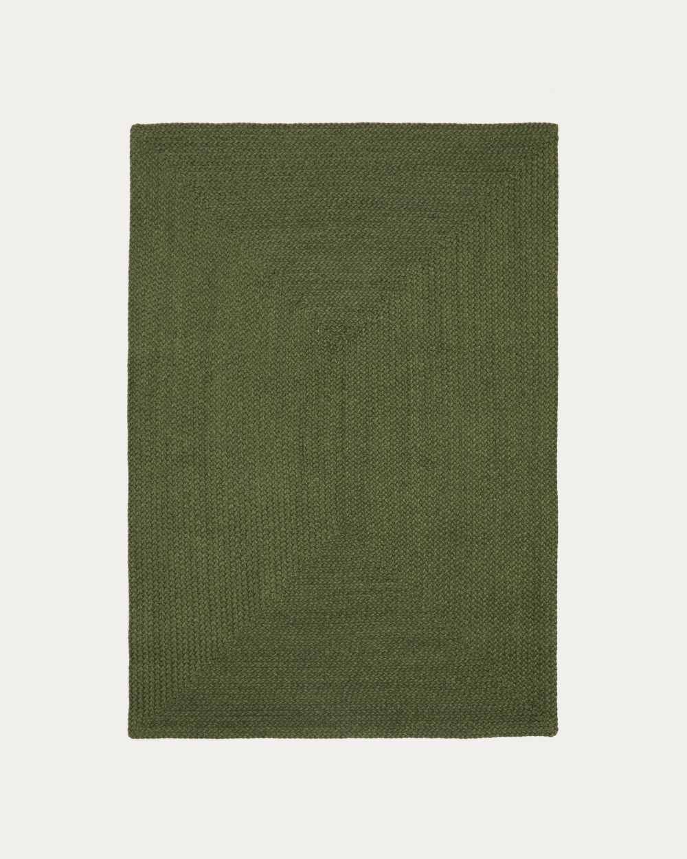 Tapis Despas en fibres synthétiques vert 160 x 230 cm