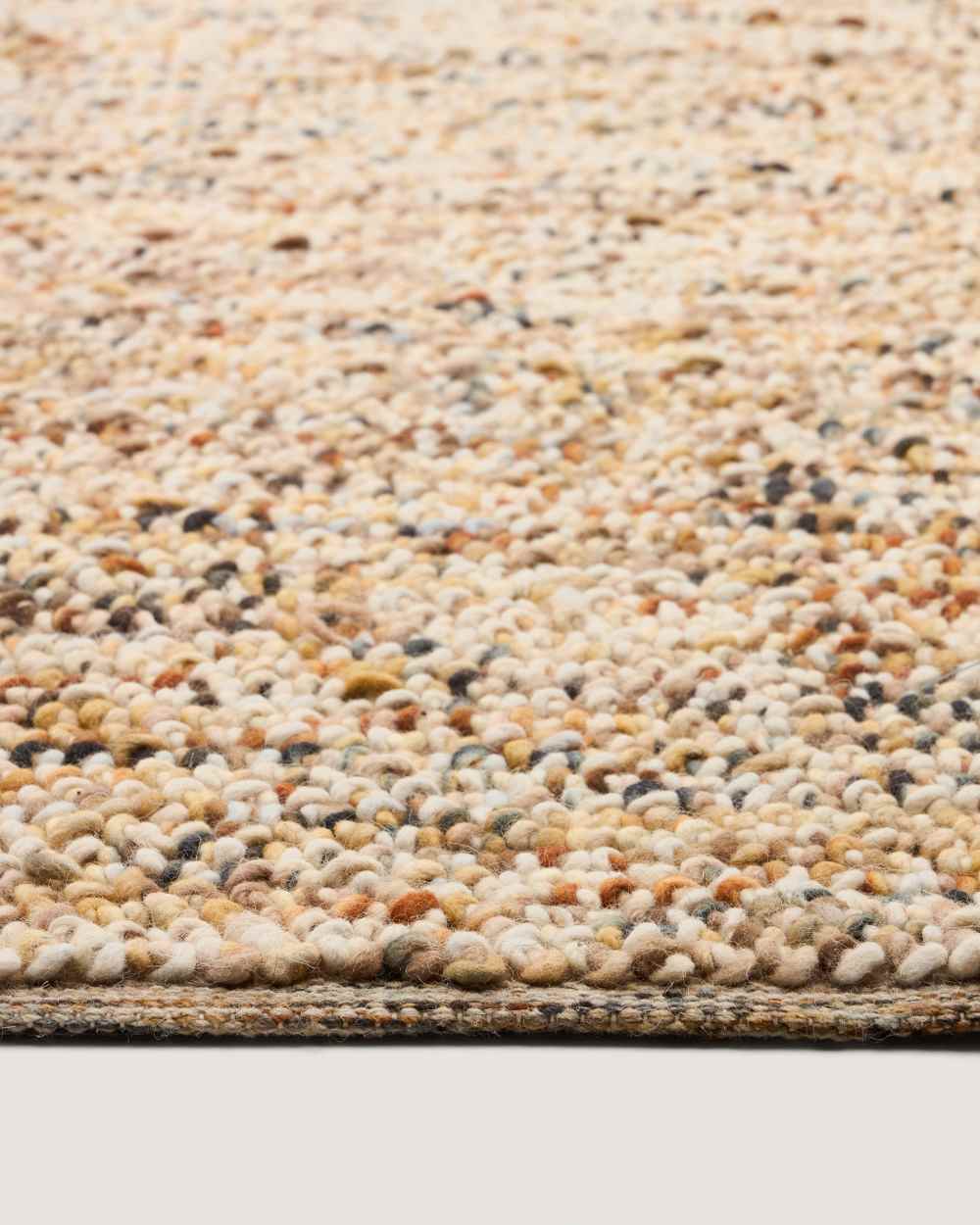 Tapis Elanis en laine bouclette multicolore 200 x 300 cm - view 5
