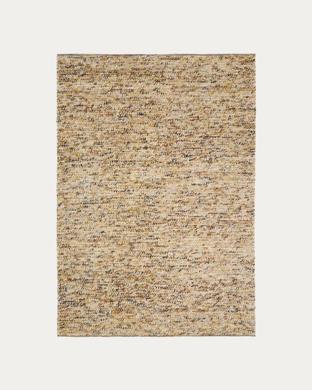 Tapis Elanis en laine bouclette multicolore 160 x 230 cm