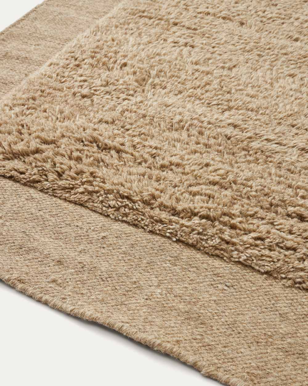 Tapis Marely en laine beige 300 x 200 cm - view 3