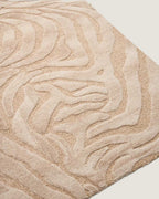 Tapis Tribet en mélange de laine jacquard motif zèbre 160 x 230 cm - view 3