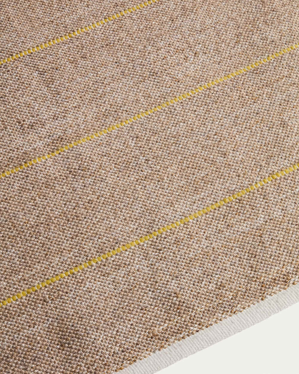 Tapis Denu 100 % PET beige 200 x 300 cm - view 3